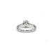 Bague 48 Solitaire or blanc et diamant 58 Facettes 240266R