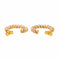 Boucles d'oreilles Boucles d'oreilles Demi créoles Or rose, Or jaune, Or blanc 58 Facettes 4153439CN