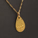 Singapore Chain Necklace with Child Jesus medal in 18 carat gold 58 Facettes E360637