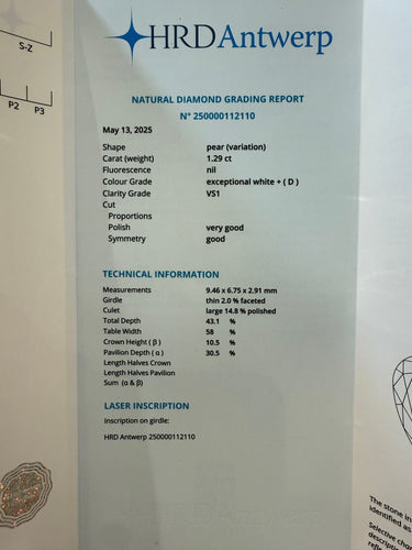 Pendentif Pendentif Or blanc - Diamant 58 Facettes 1.0000685/1