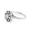 Bague 64 Bague Marguerite Or blanc Diamant 58 Facettes 1720542CN