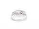 Bague 54 Bague en or blanc avec diamants et belles pierres précieuses 58 Facettes 2317
