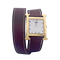 Montre Montre Hermès,"Heure H", plaqué or, acier sur cuir. 58 Facettes 33734