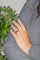 Bague 53 Bague Or rose, Or blanc Diamant 58 Facettes 3313105CN