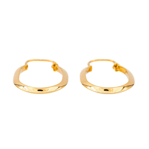 Boucles d'oreilles Boucles d'oreilles Créoles Or jaune 58 Facettes 4137668CN