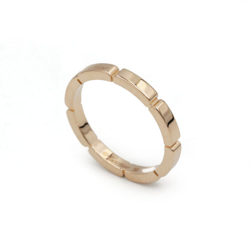 Bague 58 Alliance Maillon Panthère Or rose - CARTIER 58 Facettes 250425R