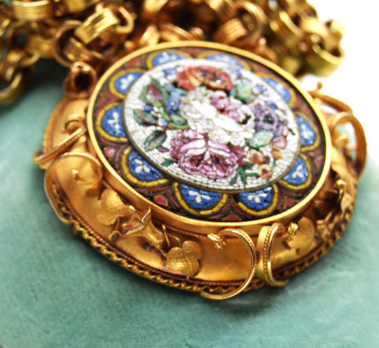 Bracelet Ensemble de micromosaïques en 3 pièces 1850 58 Facettes