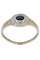 Bague 53 BAGUE MODERNE SAPHIR ET DIAMANTS 58 Facettes 086581