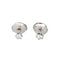 Boucles d'oreilles Boucles d'oreilles Puces Or blanc Diamant 58 Facettes 4285553CN