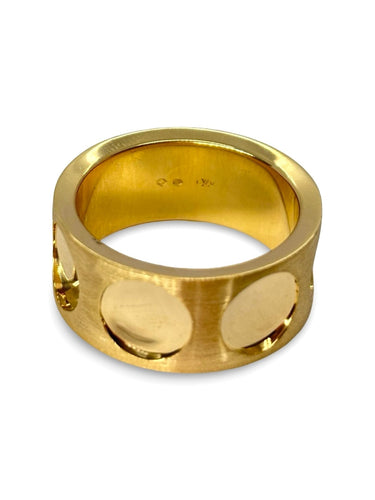 Bague Louis Vuitton Empreinte or jaune et diamants