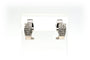 Boucles d'oreilles Boucles d'oreilles en or blanc serties de diamants 58 Facettes 18806