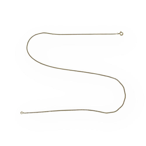 Collier Chaîne en or jaune maille gourmette 58 Facettes 149057339