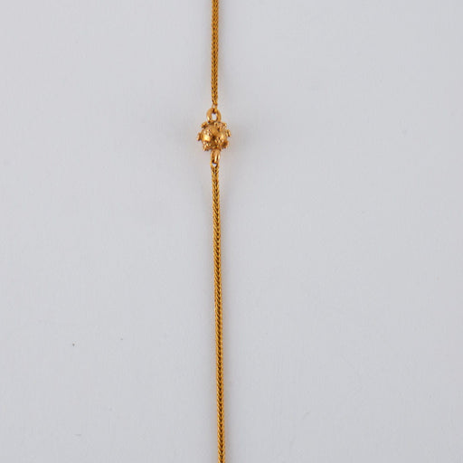 Collier Chaine Or Jaune Ancienne 3 Eléments 58 Facettes