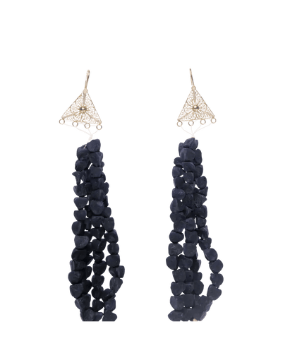 Collier Mille et Une Nuits Or jaune 21K Perle baroque Perle semi-ronde