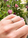 Ring 55 Vintage Baguette Diamond Ring 58 Facettes