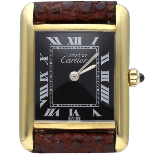 Montre Cartier Montre Tank Vermeil 58 Facettes MT42951