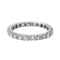 Bague 53 Bague  Alliance tour complet  Or blanc Diamant 58 Facettes 4137644CN