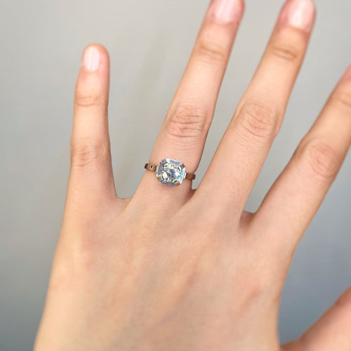 Bague 50 Solitaire - Diamant De 0,85 carat 58 Facettes 180104R