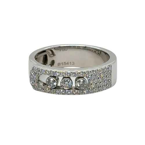 Bague 51 Messika - Move Noa - Bague en or blanc et Diamants 58 Facettes 1.0000887/3