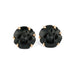 Boucles d'oreilles CHANEL - Boucles d'oreilles Camélia or jaune onyx 58 Facettes 38