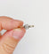 Bague solitaire art deco or 18k diamant de 0,15 carats 58 Facettes A05975