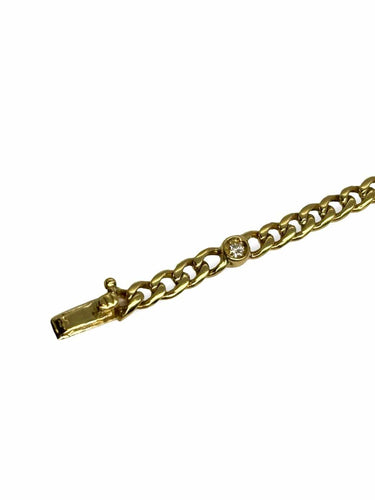 Bracelet Bracelet or jaune et diamants 0,40 ct 58 Facettes 978