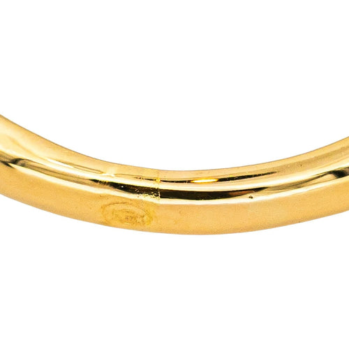 Bague 50 Chopard  Bague Happy Diamond Or jaune Diamant 58 Facettes 4655018RV