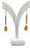Boucles d'oreilles Boucles d’oreilles pendantes or et pierres naturelles 58 Facettes