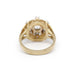 Bague 53 Bague or jaune diamants 58 Facettes 200099R