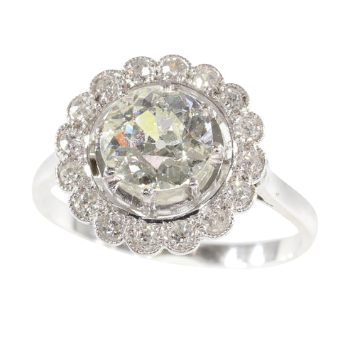 Bague 54 Liens éternels : la bague décorative en diamant des années 1920 58 Facettes 19157-0036