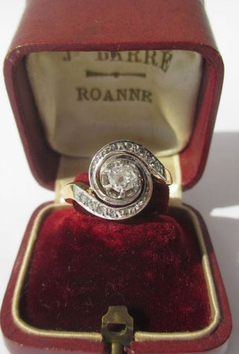 Bague 50 Bague Tourbillon diamants 58 Facettes