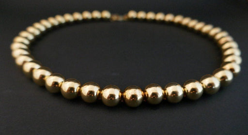 Yellow Gold Marseillais Balls Choker Necklace 58 Facettes