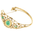 Bracelet Zina Or jaune 18K Émeraude Diamant