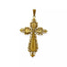 Pendentif Pendentif Croix à fleurs de lys 58 Facettes 330067246