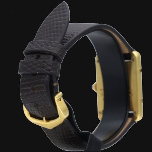 Montre Cartier Montre Tank Vermeil 58 Facettes MT42214