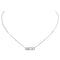 Collier COLLIER MESSIKA BABY MOVE PAVE DIAMANT OR BLANC 58 Facettes Messika-1524