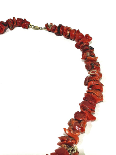 Collier Collier Corail Rouge 58 Facettes