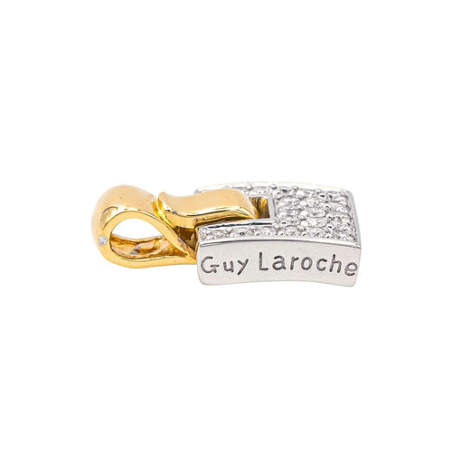 Pendentif Guy Laroche Pendentif  Or blanc, Or jaune Diamant 58 Facettes 4195884RV