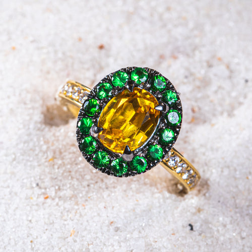 The Garden ring– Unique Creation by Gianpiero Casolani