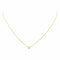 Collier Collier Solitaire Or jaune Diamant 58 Facettes 3876023CN