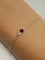 Bracelet Bracelet or rose rubis 0,10 ct et diamants 0,30 ct 58 Facettes 77801