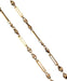 Antique gold chain necklace 58 Facettes