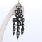 Boucles d'oreilles Boucles d’oreilles anciennes en or 12 kt et argent avec diamants 5,50 ct 58 Facettes
