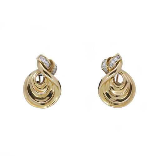 Boucles d'oreilles Boucles d'oreilles - Or et diamants 58 Facettes 160118R