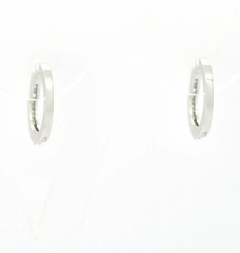 Boucles d'oreilles en or blanc serties de diamants de 0,26 ct