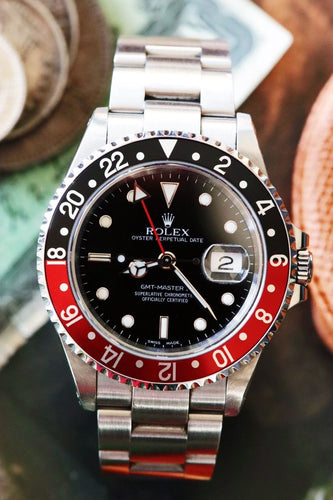 Rolex GMT-Master II 16710 “Coke” rouge et noire, full set