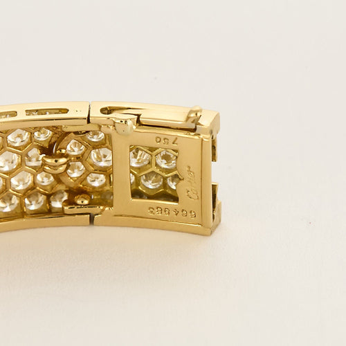 Bracelet CARTIER - Arcadie - Bracelet or jaune et diamants 58 Facettes JR02