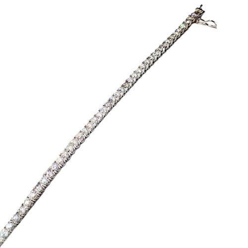 Bracelet Bracelet Rivière en or et diamants 58 Facettes Q707A (943)