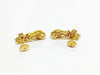 Boucles d'oreilles Paire de boucle d'oreilles or, rubis, diamants 58 Facettes