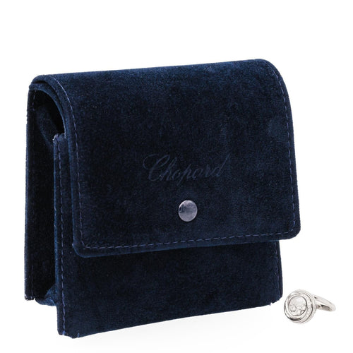 Bague 48 Chopard Bague Happy Diamonds Or blanc Diamant 58 Facettes 2238633CN